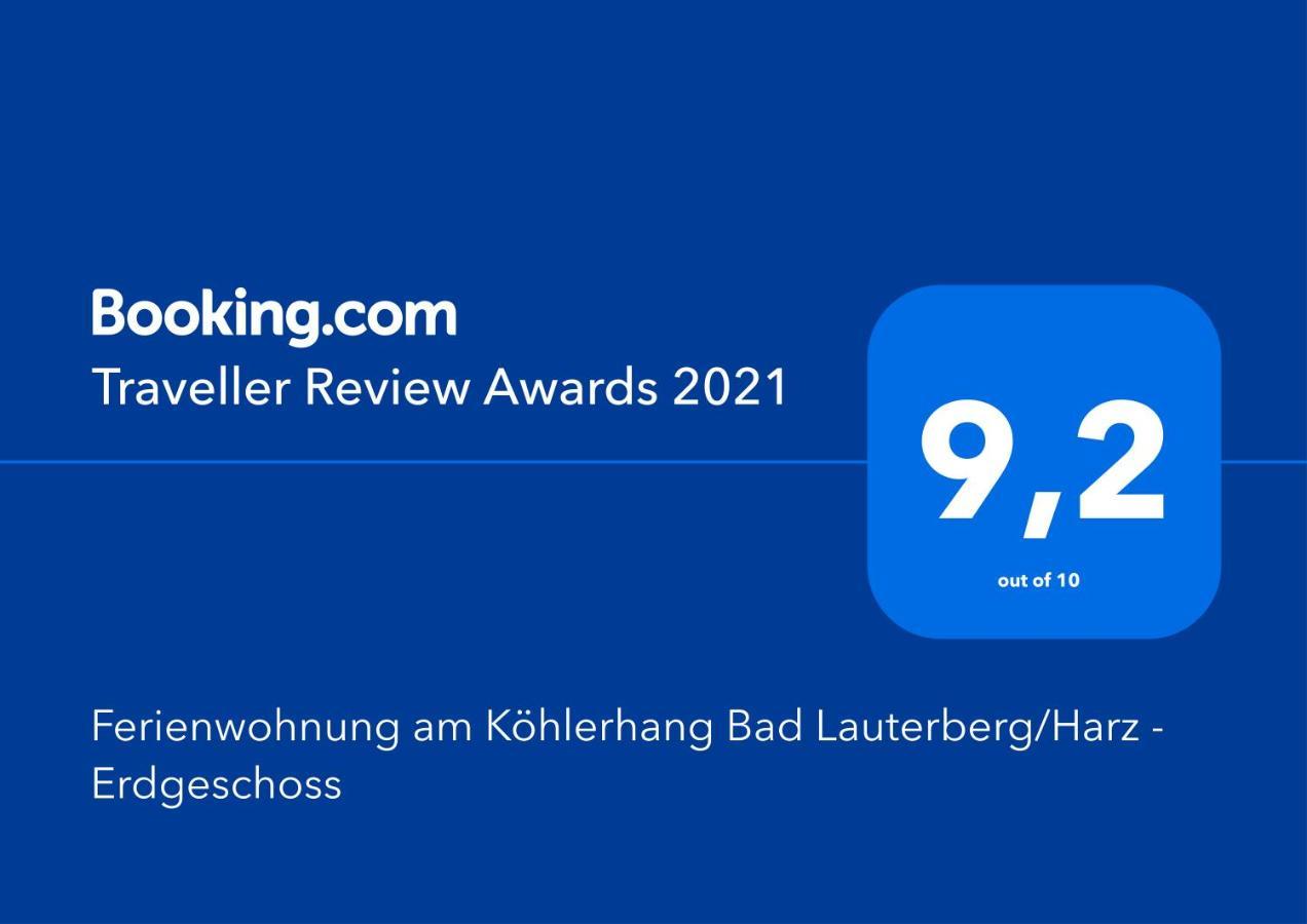 Ferienwohnungen Am Koehlerhang Bad Lauterberg Im Harz Kültér fotó